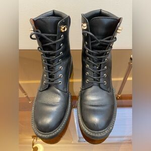 Coach Black boots in size 6.5; material: leather; condition: good